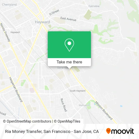 Ria Money Transfer map