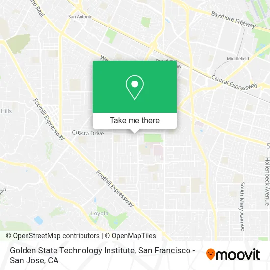 Golden State Technology Institute map