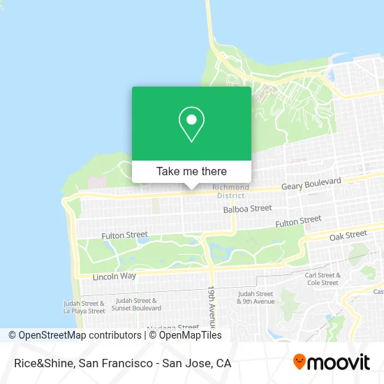Rice&Shine map