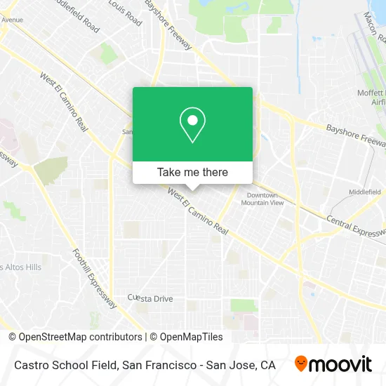 Castro School Field map