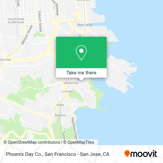 Phoenix Day Co. map