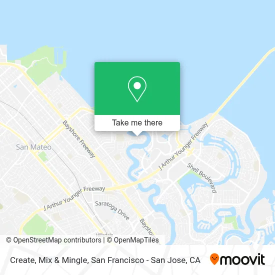 Create, Mix & Mingle map