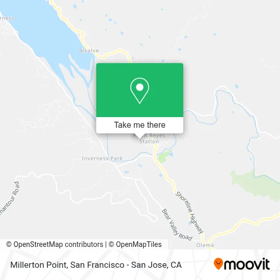 Millerton Point map
