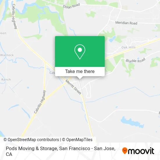 Pods Moving & Storage map