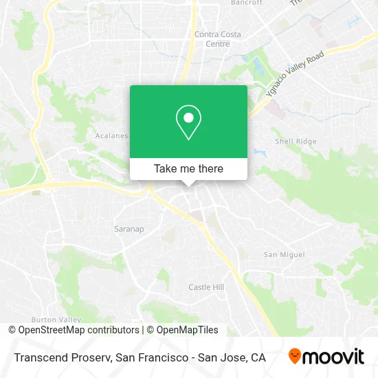 Transcend Proserv map