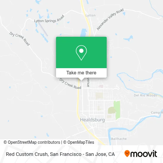 Red Custom Crush map