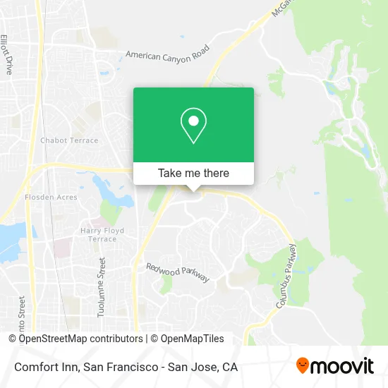 Comfort Inn map