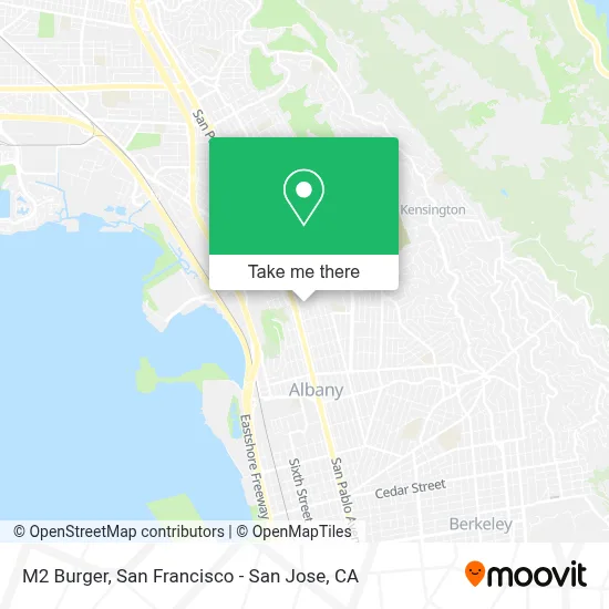 M2 Burger map