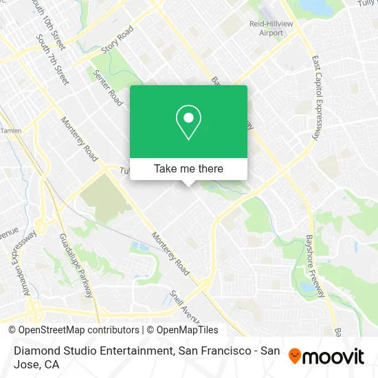 Diamond Studio Entertainment map