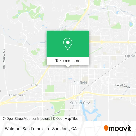 Walmart map