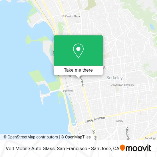 Volt Mobile Auto Glass map