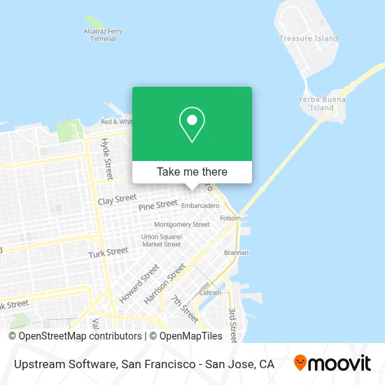Upstream Software map