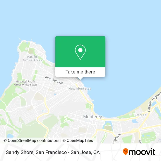 Sandy Shore map
