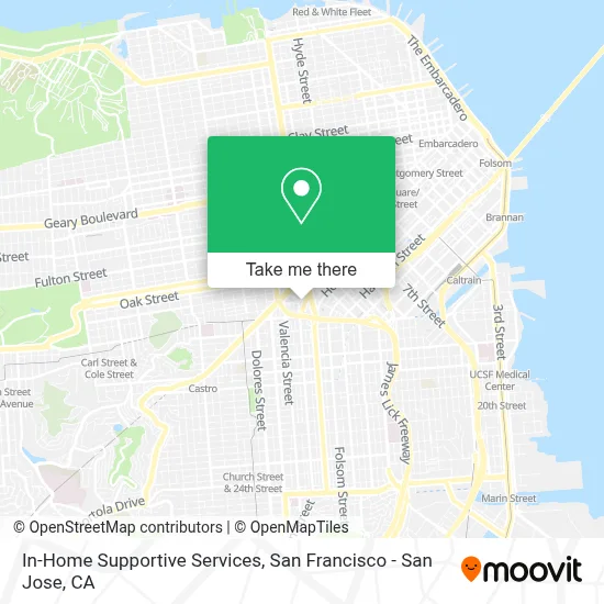 In-Home Supportive Services map