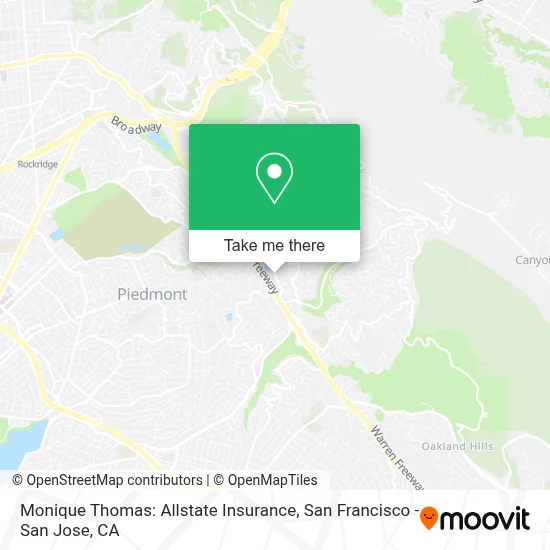 Monique Thomas: Allstate Insurance map