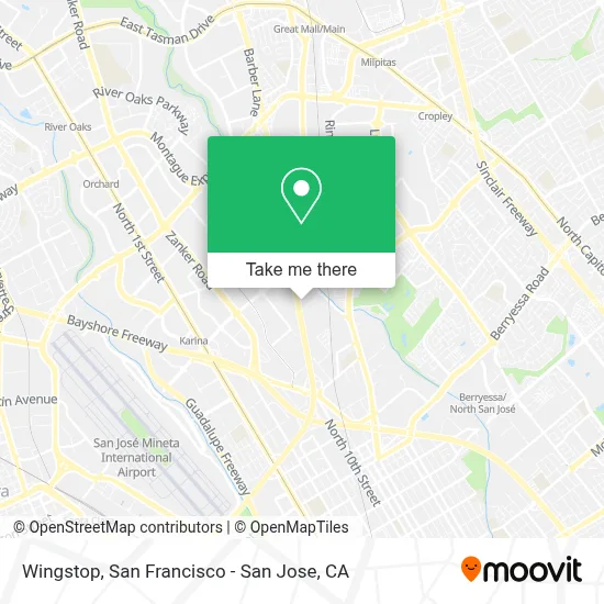 Wingstop map