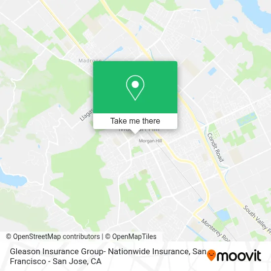 Gleason Insurance Group- Nationwide Insurance map