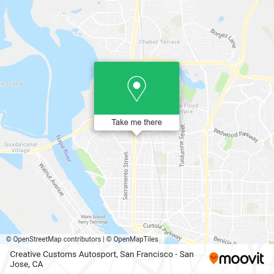 Creative Customs Autosport map