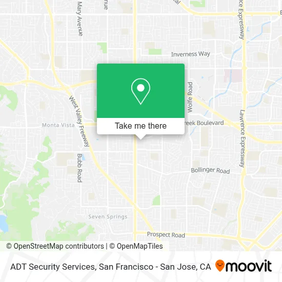 Adt Security Services map
