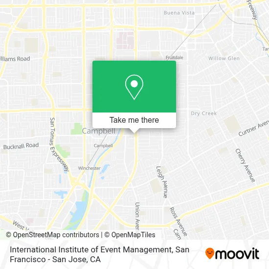 International Institute of Event Management map