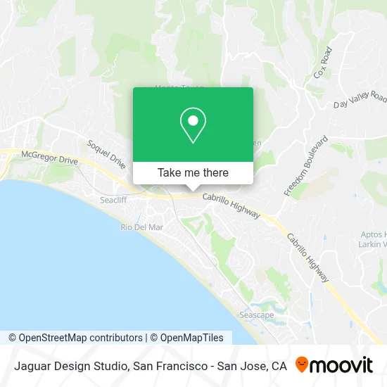 Jaguar Design Studio map