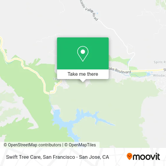 Swift Tree Care map
