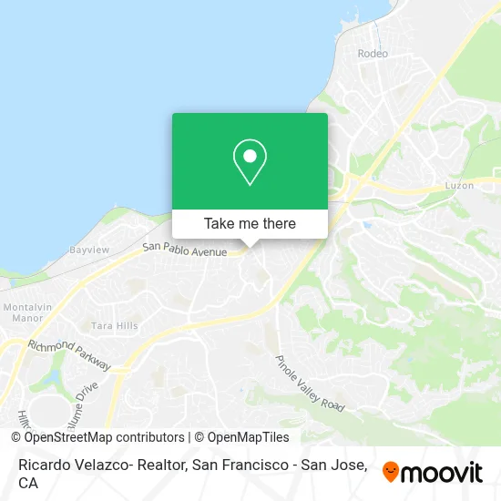 Ricardo Velazco- Realtor map