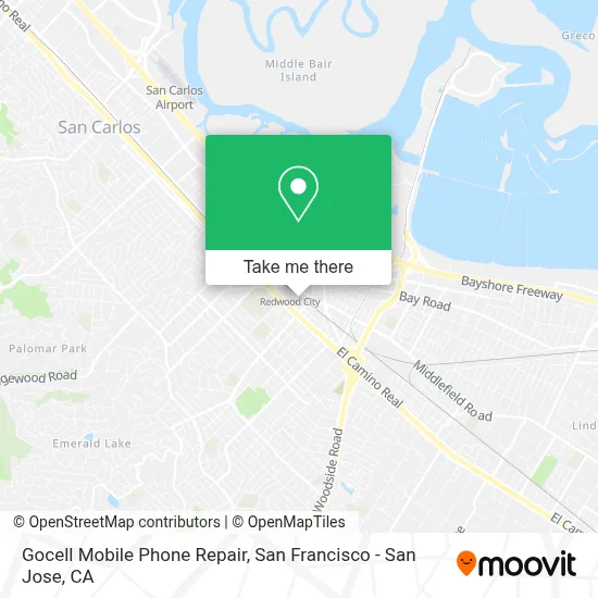 Gocell Mobile Phone Repair map