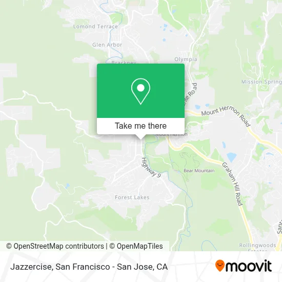 Jazzercise map