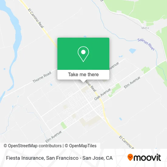 Fiesta Insurance map