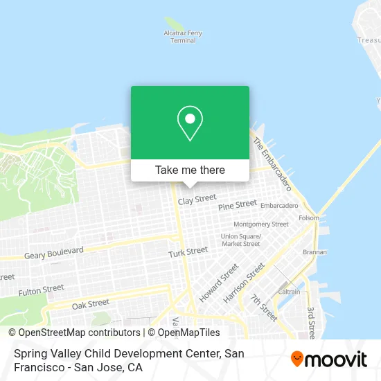 Spring Valley Child Development Center map