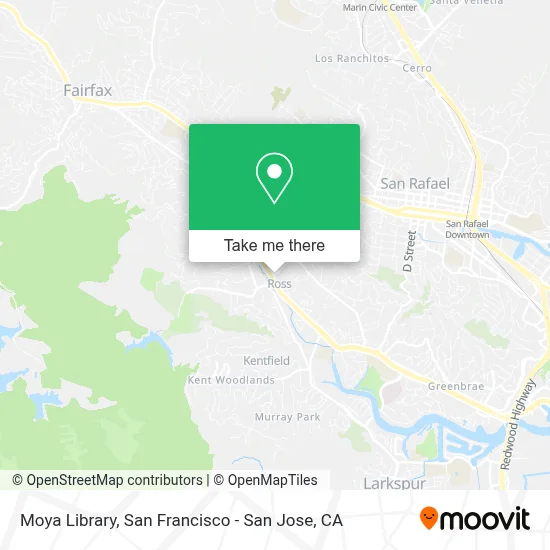Moya Library map