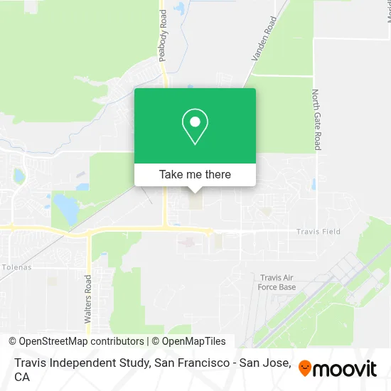 Travis Independent Study map