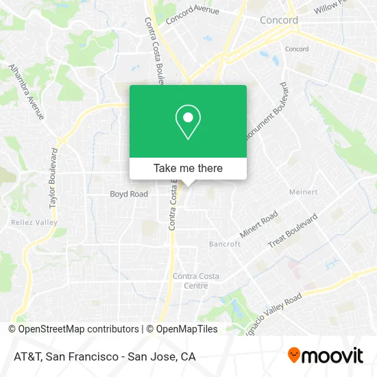 At&T map