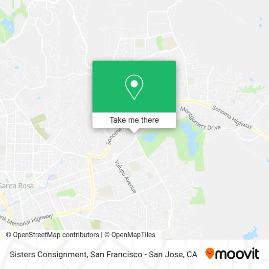 Sisters Consignment map