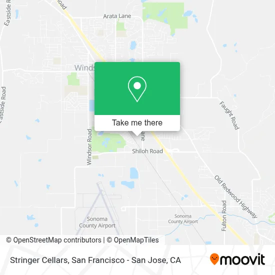 Stringer Cellars map