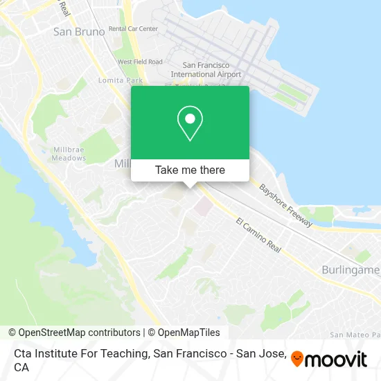 Cta Institute For Teaching map
