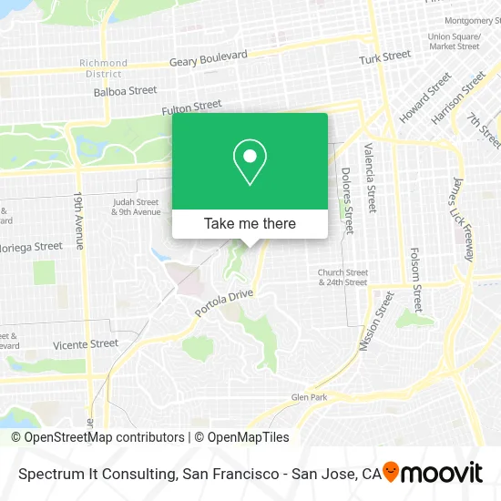 Spectrum It Consulting map