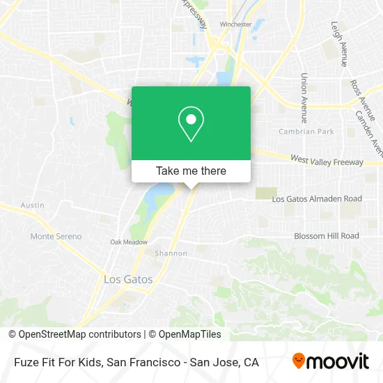 Fuze Fit For Kids map
