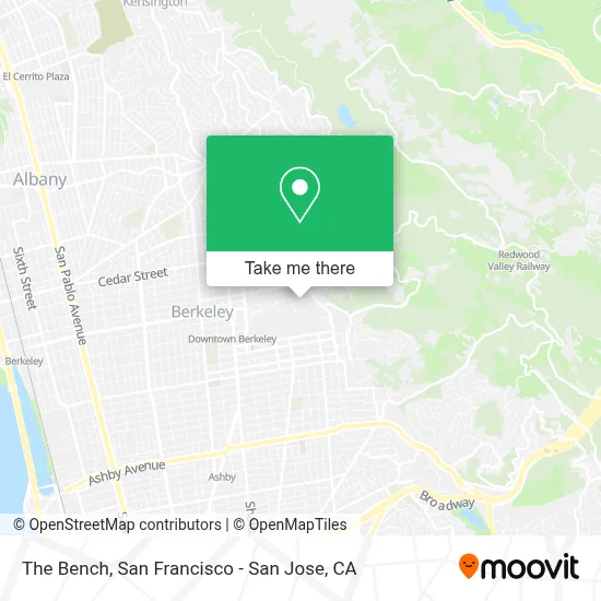 The Bench map