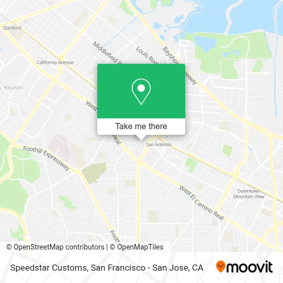 Speedstar Customs map