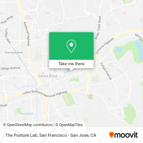 The Posture Lab map