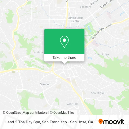 Head 2 Toe Day Spa map