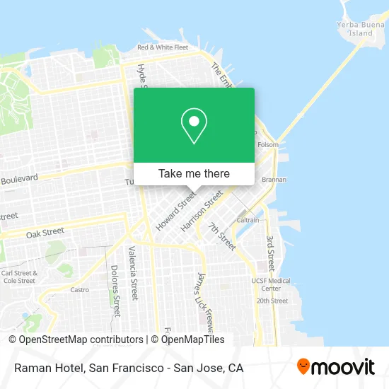 Raman Hotel map