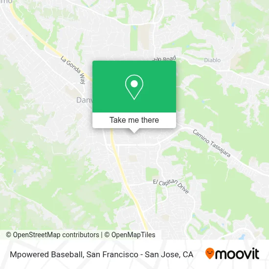 Mpowered Baseball map