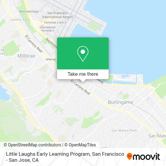 Little Laughs Early Learning Program map