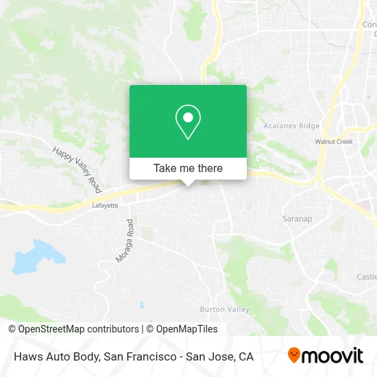 Haws Auto Body map