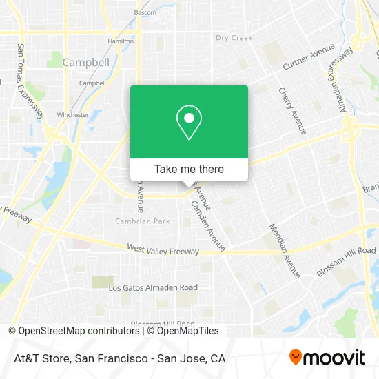 At&T Store map