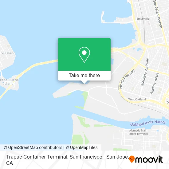 Trapac Container Terminal map