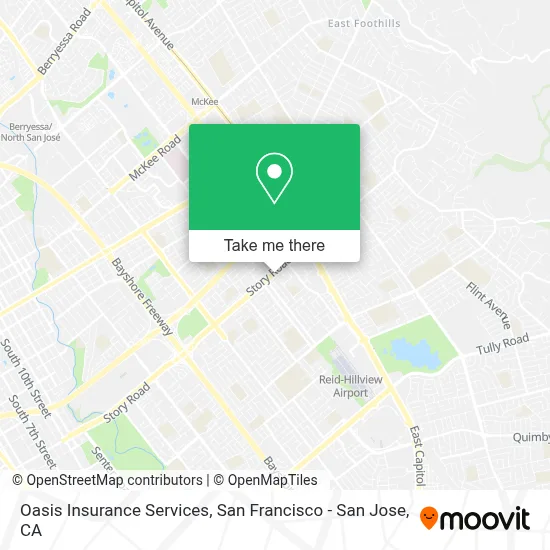 Oasis Insurance Services map